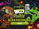 Ben 10 Alien Force: Alien Pseudo-Ku - Juegos de Ben 10 de Cartoon Network