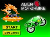 Alien MotorBike - Juegos de Ben 10 gratis